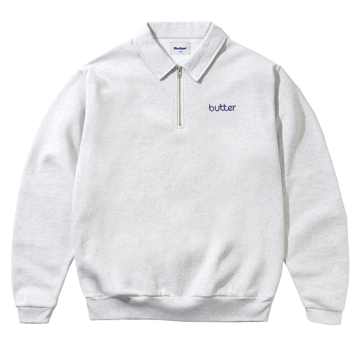 BUTTER GOODS - SUDADERA 1/4 ZIP ALPINE
