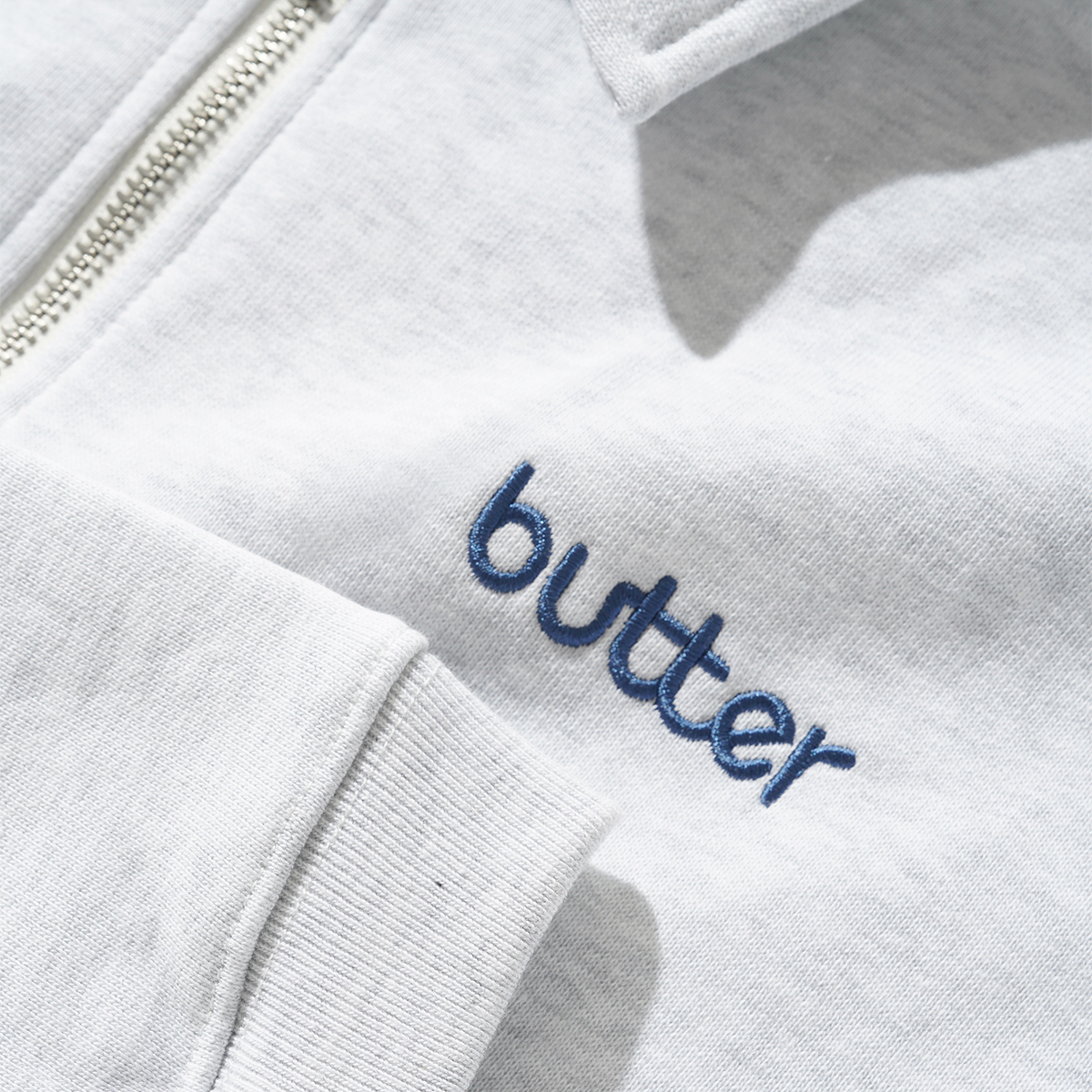 BUTTER GOODS - SUDADERA 1/4 ZIP ALPINE