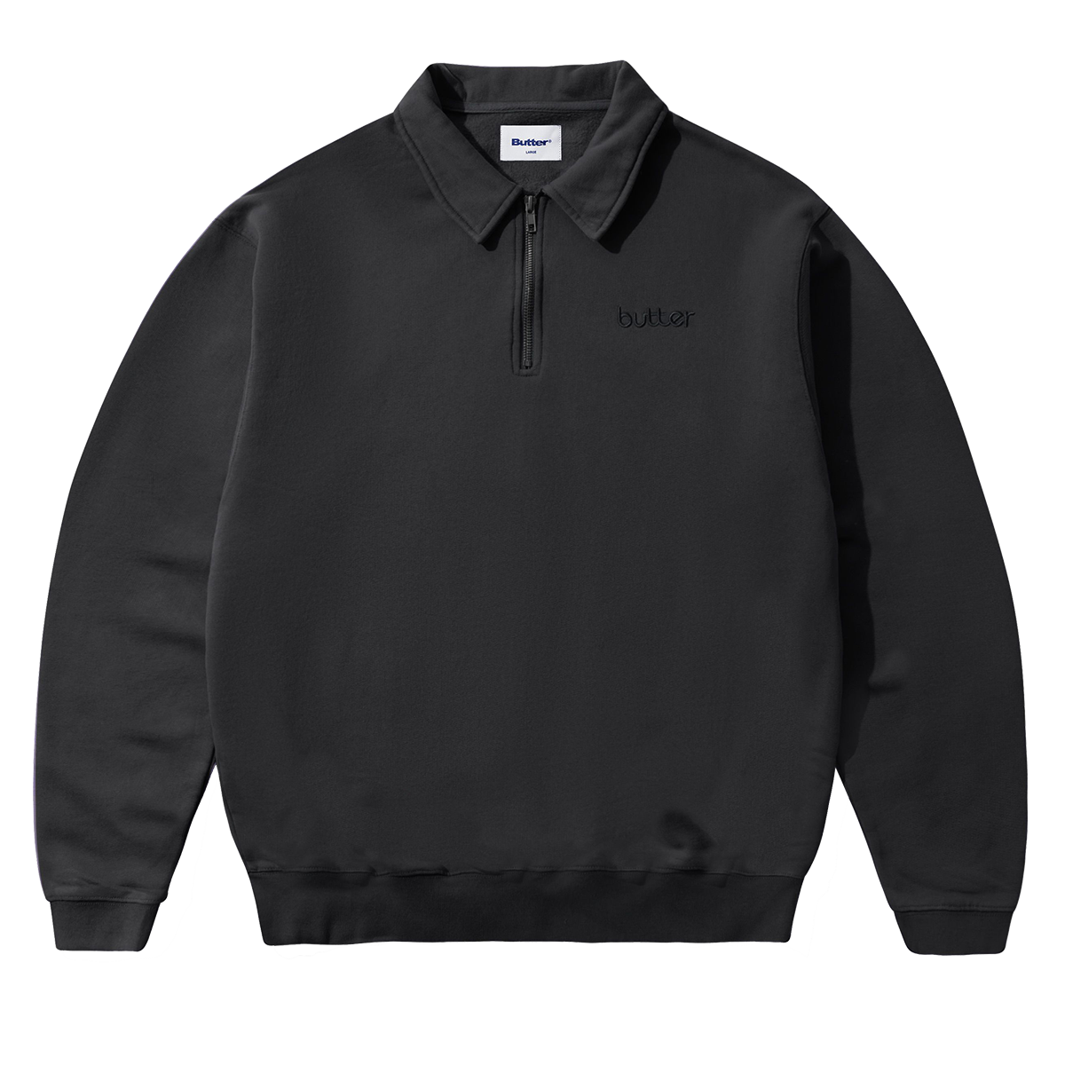 BUTTER GOODS - SUDADERA 1/4 ZIP ALPINE