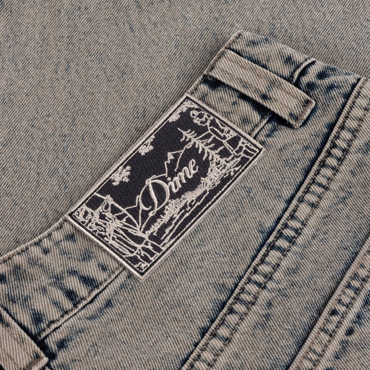 DIME - PANTALON BAGGY DENIM PANTS