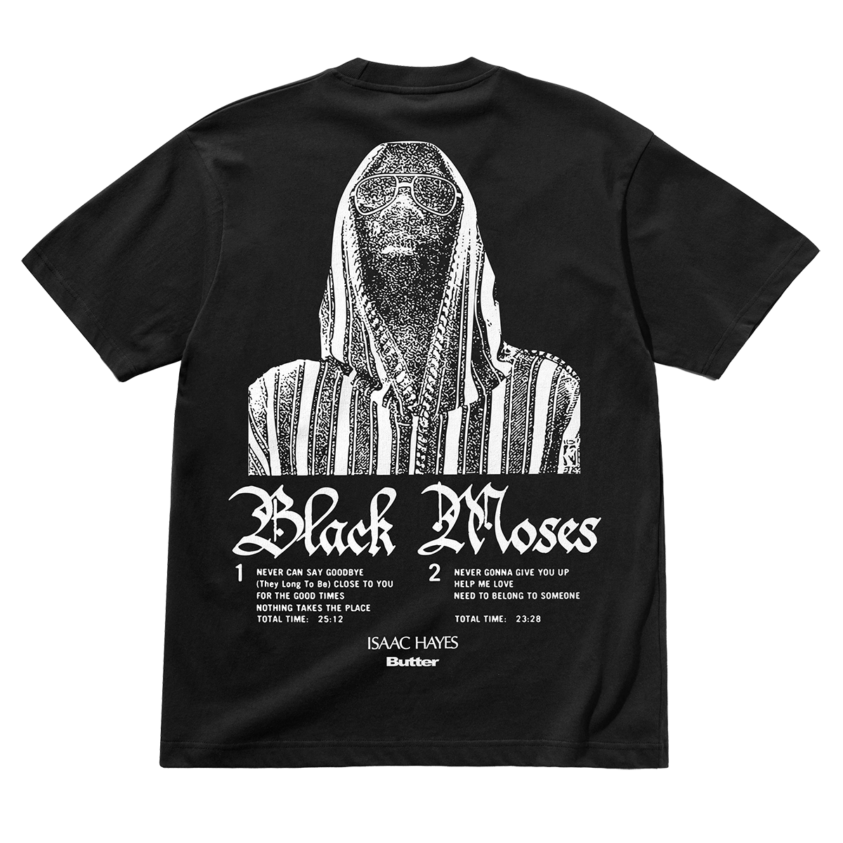 BUTTER GOODS - CAMISETA M/C BLACK MOSES