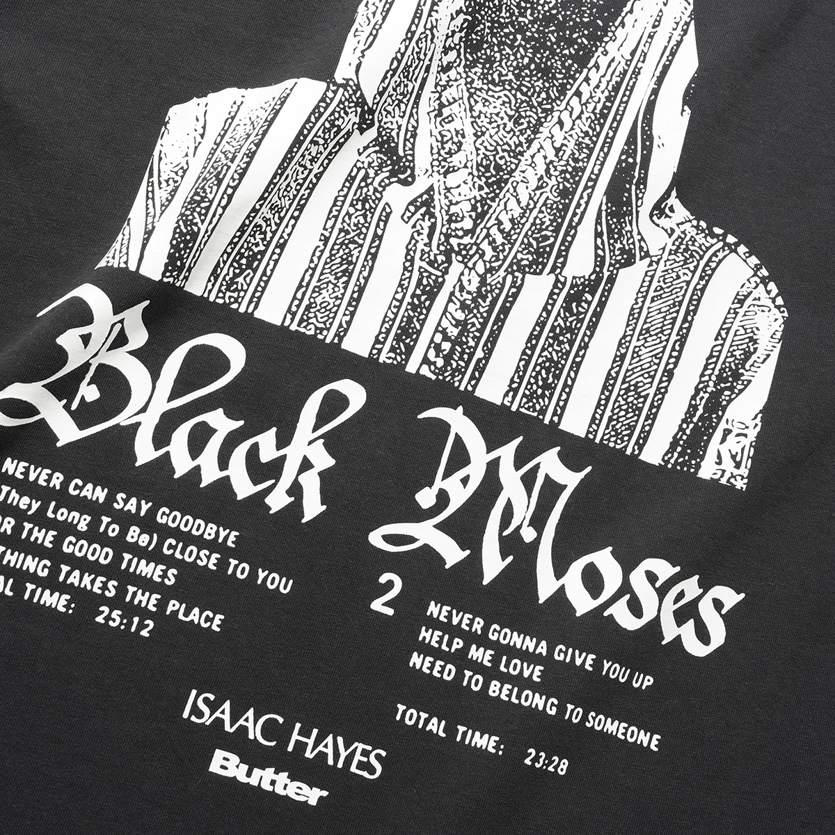 BUTTER GOODS - CAMISETA M/C BLACK MOSES
