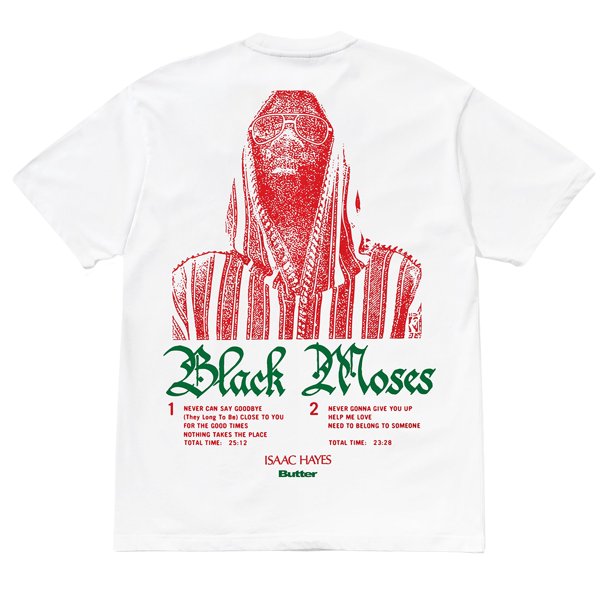 BUTTER GOODS - CAMISETA M/C BLACK MOSES