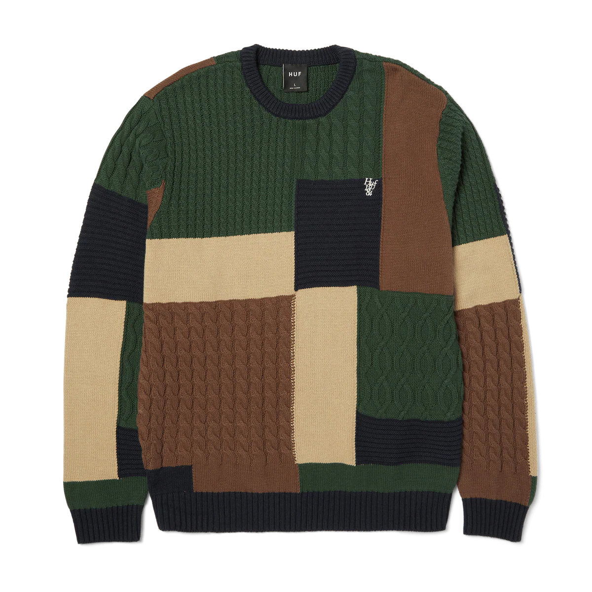 HUF - JERSEY COLUMBIA CABLE KNIT