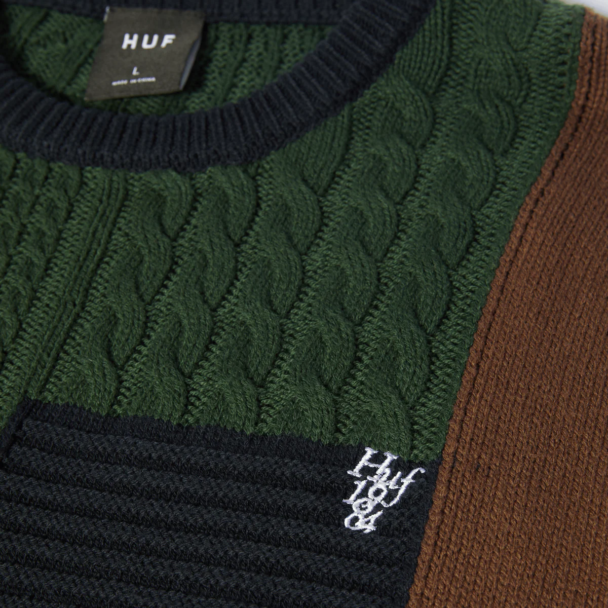 HUF - JERSEY COLUMBIA CABLE KNIT