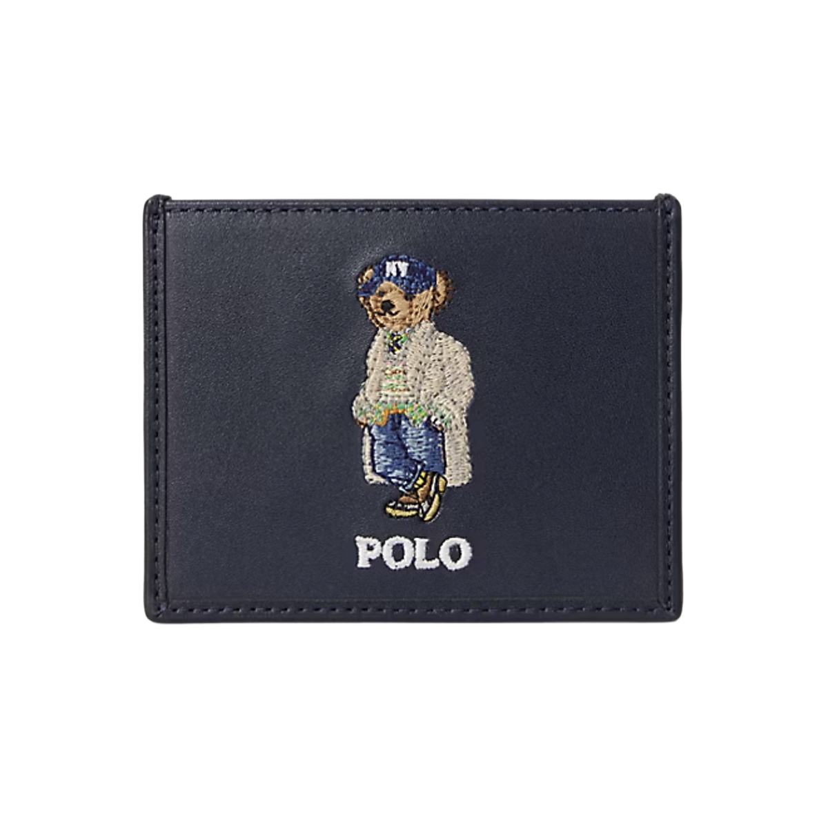 RALPH LAUREN - TARJETERO LEATHER CONCEPT CARD