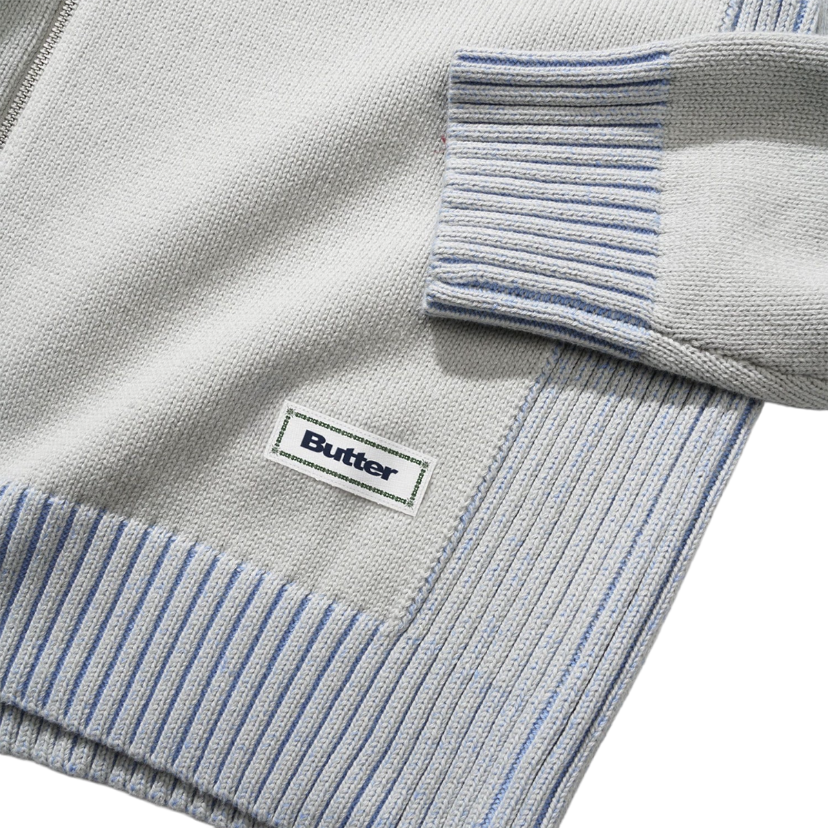 BUTTER GOODS - CHAQ PUNTO ZIP-THRU KNIT