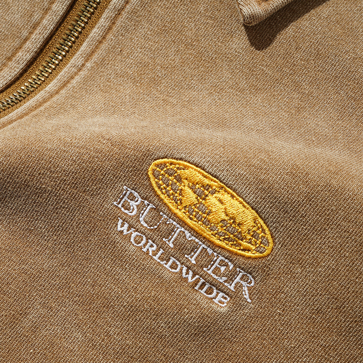 BUTTER GOODS - SUDADERA SC CORP 1/4 ZIP