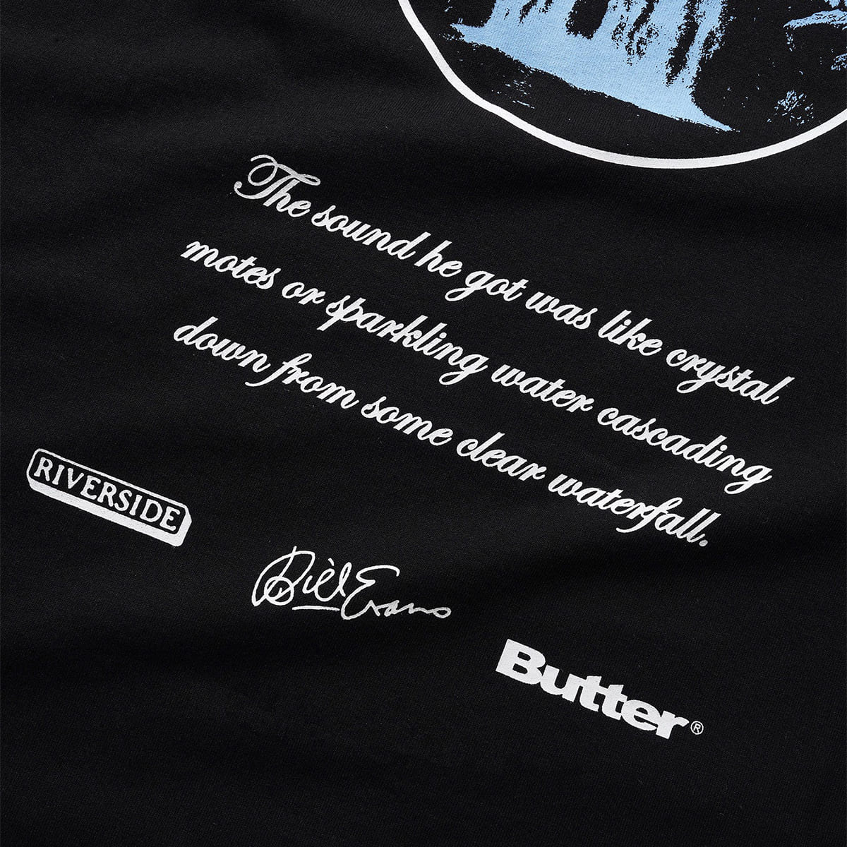 BUTTER GOODS X BE - CAMISETA M/C CRYSTAL NOTES