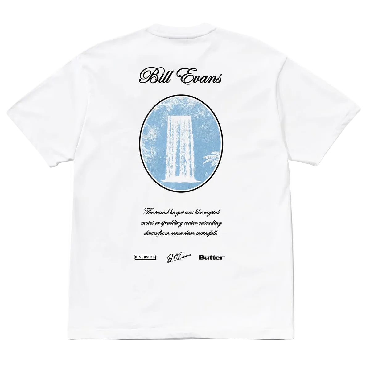 BUTTER GOODS X BE - T-SHIRT M/C CRYSTAL NOTES