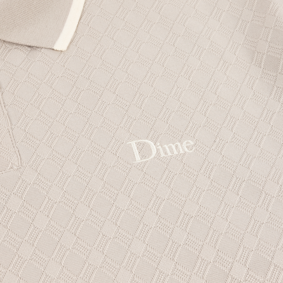 DIME - POLO M/L JACQUARD