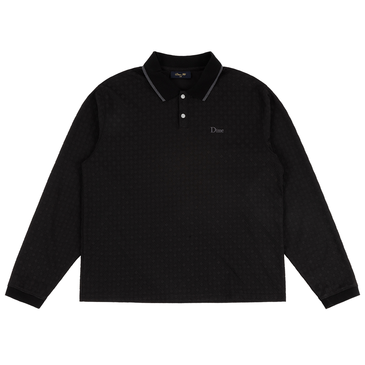 DIME - POLO M/L JACQUARD