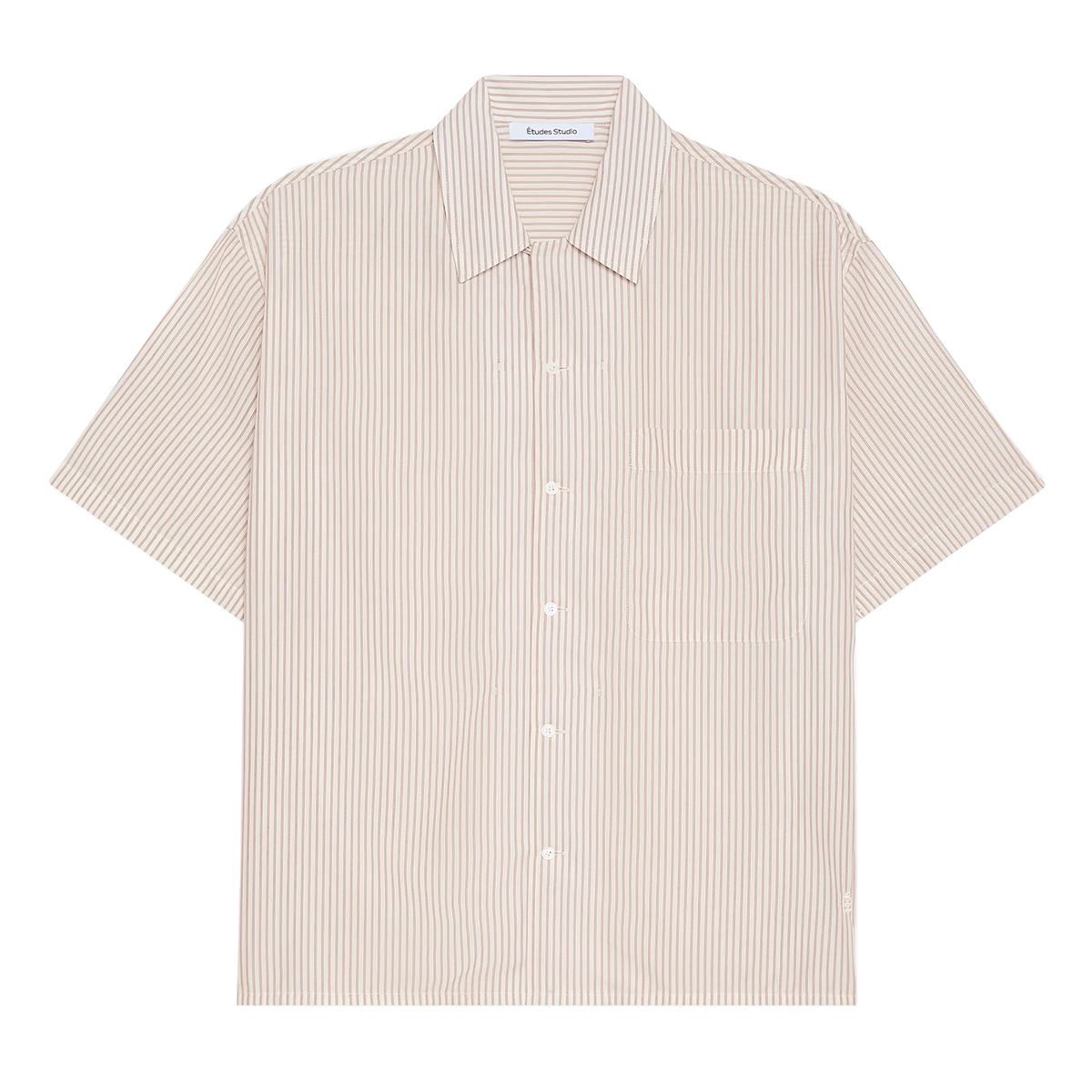 ÉTUDES - CAMISA CAMP COLLAR STRIPED