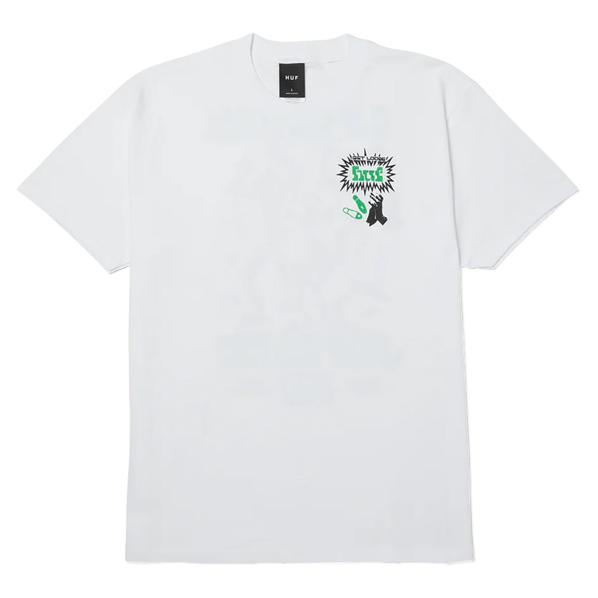 HUF - CAMISETA M/C EVERYBODY GET LOOSE