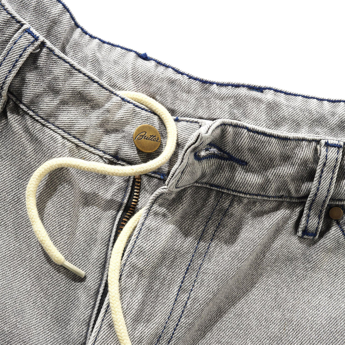 BUTTER GOODS - PANTALÓN CORTO ENCOUNTER DENIM