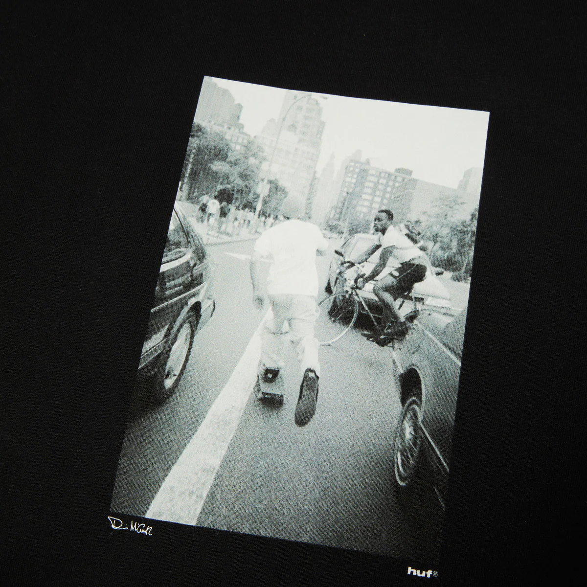 HUF - CAMISETA M/C FIGHT THE TRAFFIC