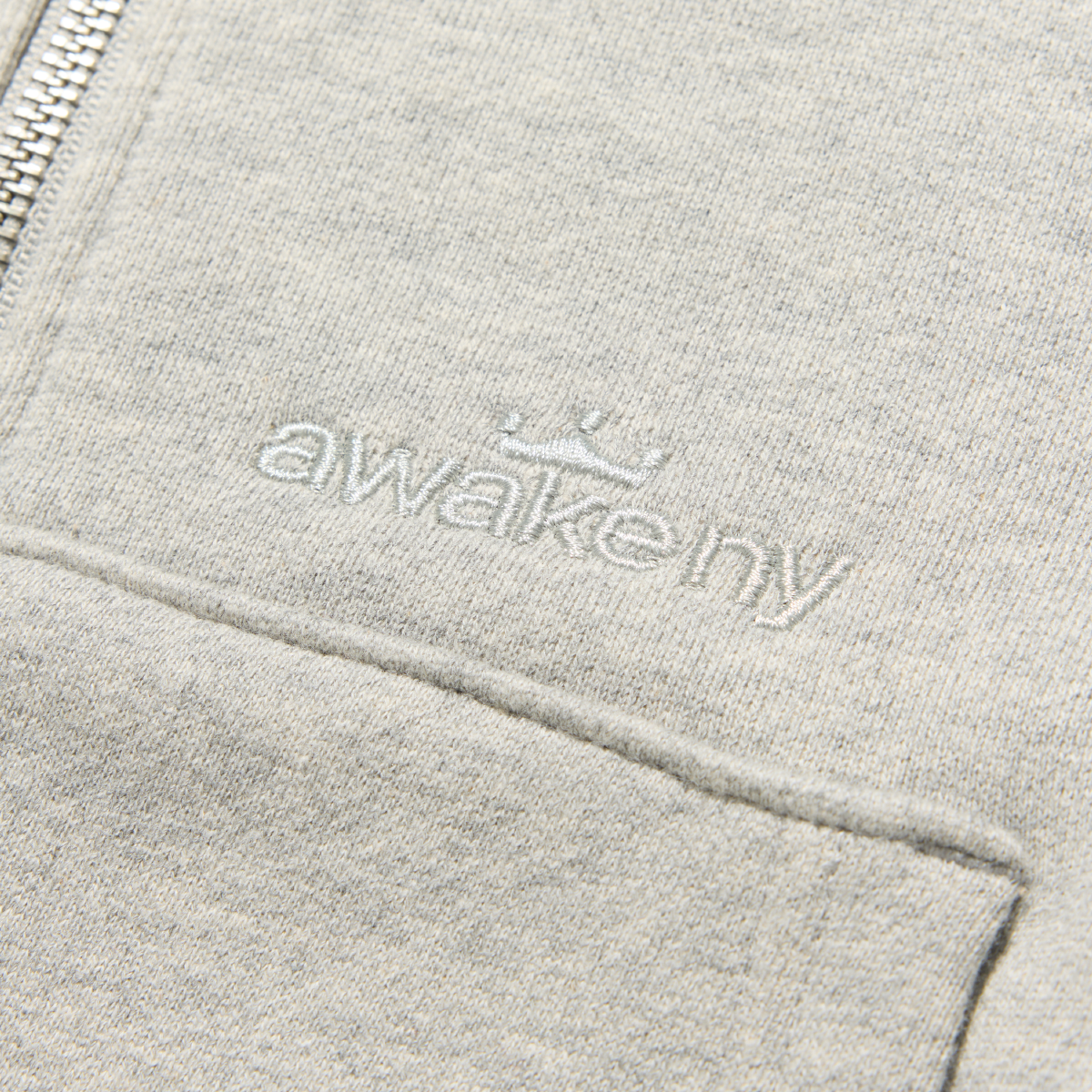 AWAKE - SUDADERA C/C ZIP EVERYDAY