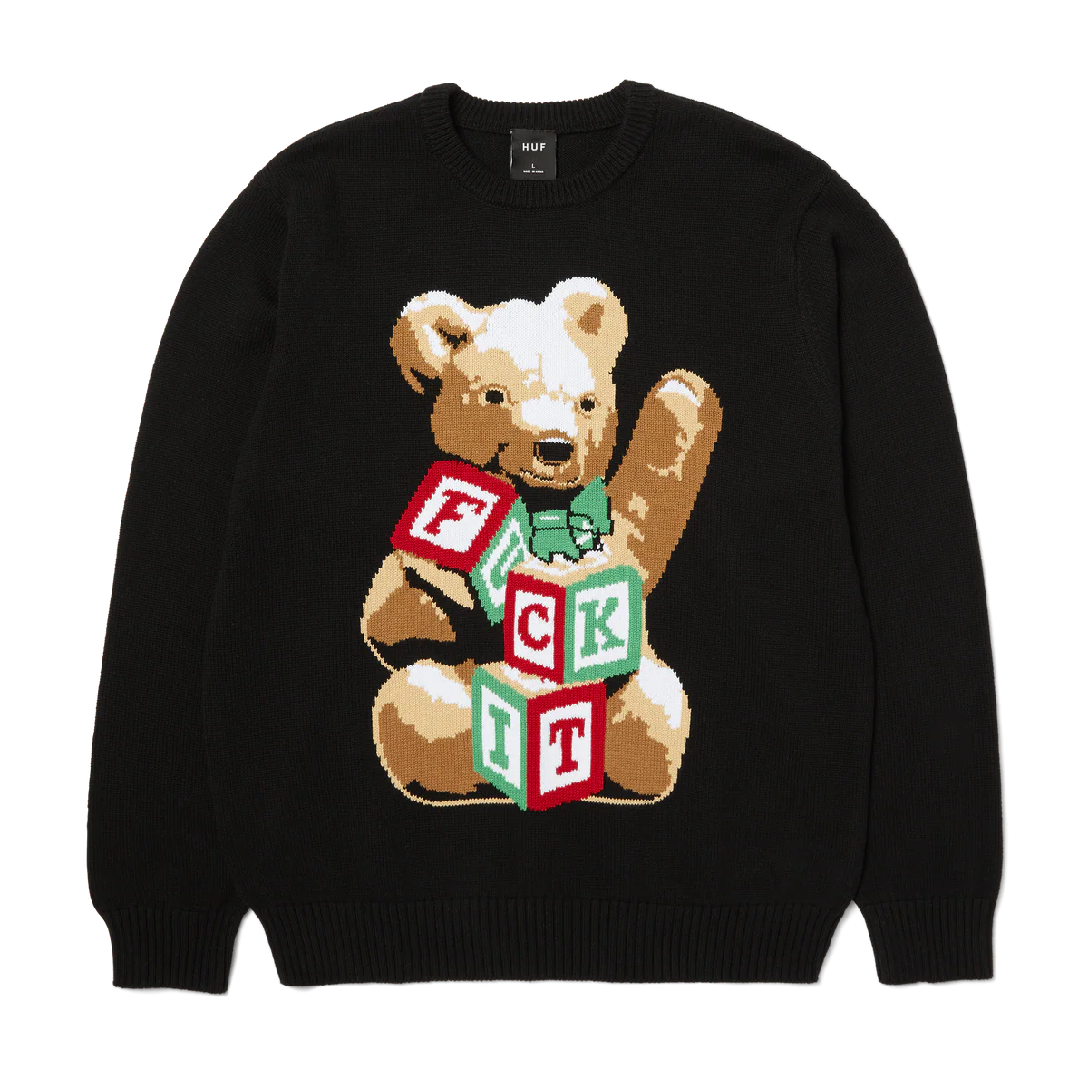 HUF - JERSEY GIFT BEAR INTARSIA
