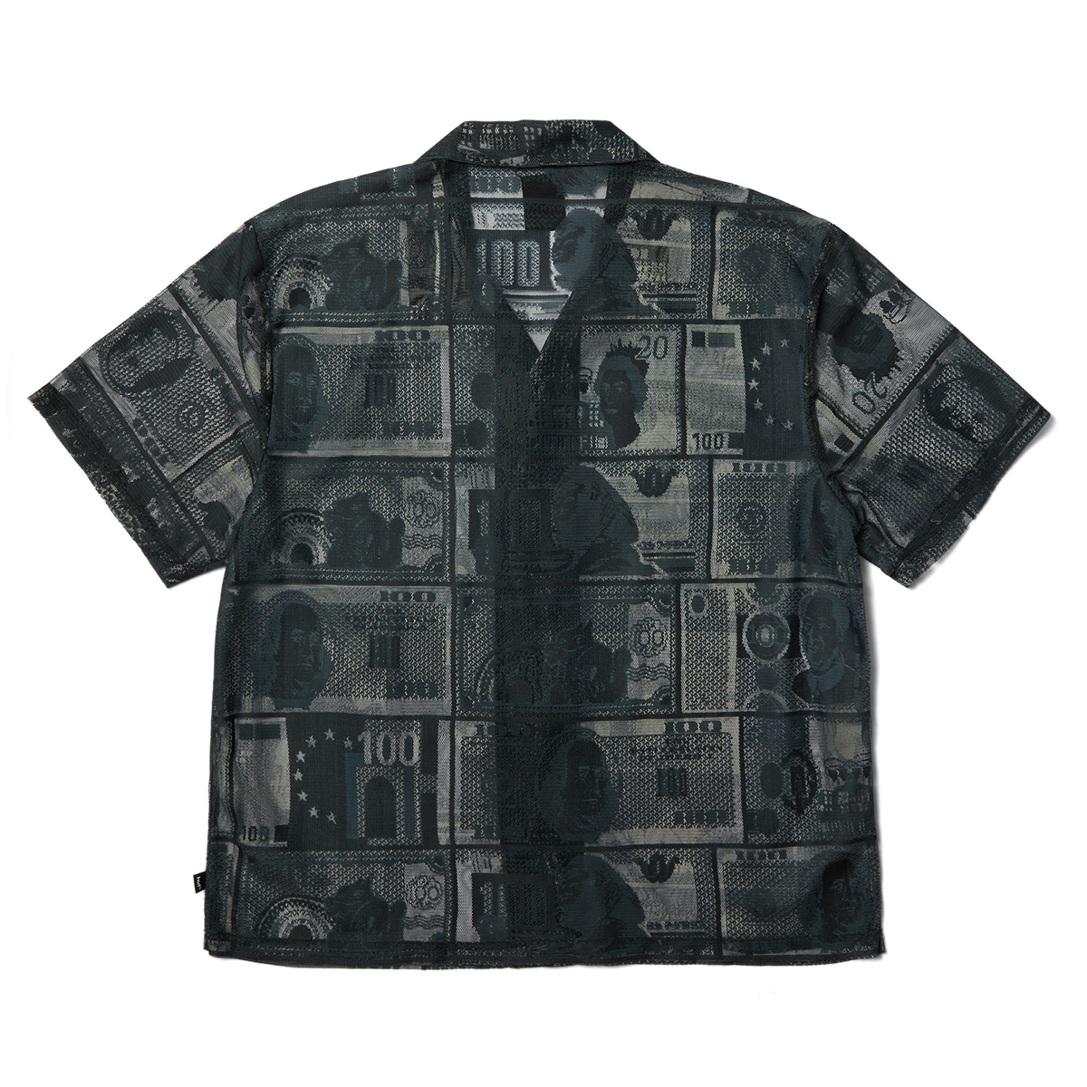 HUF - CAMISA M/C GLOBAL CURRENCY