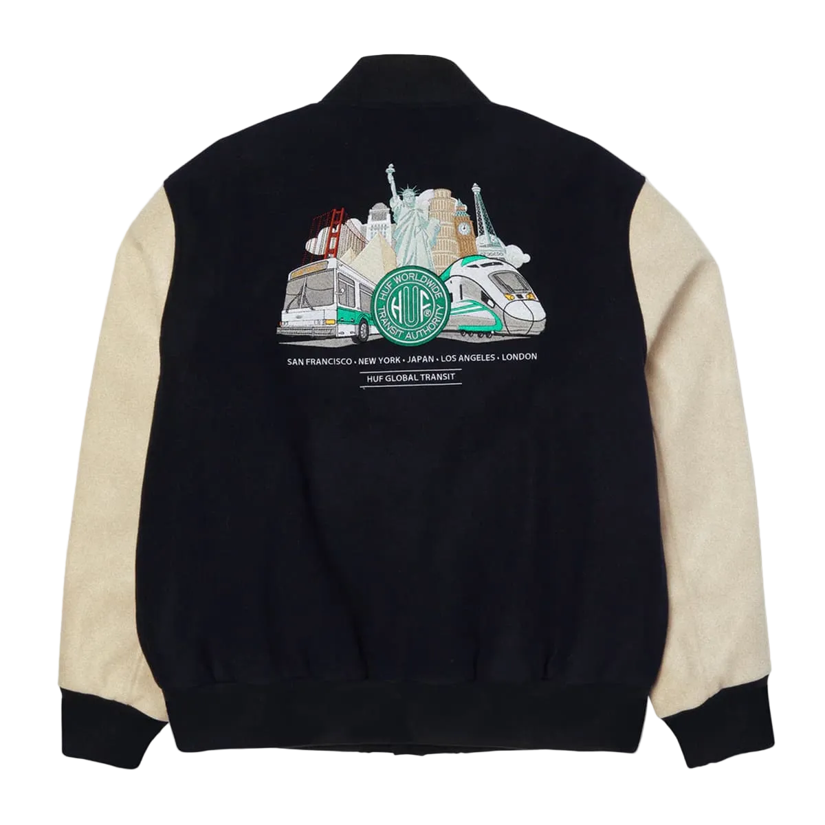 HUF - GLOBAL TRANSIT VARISTY JACKET