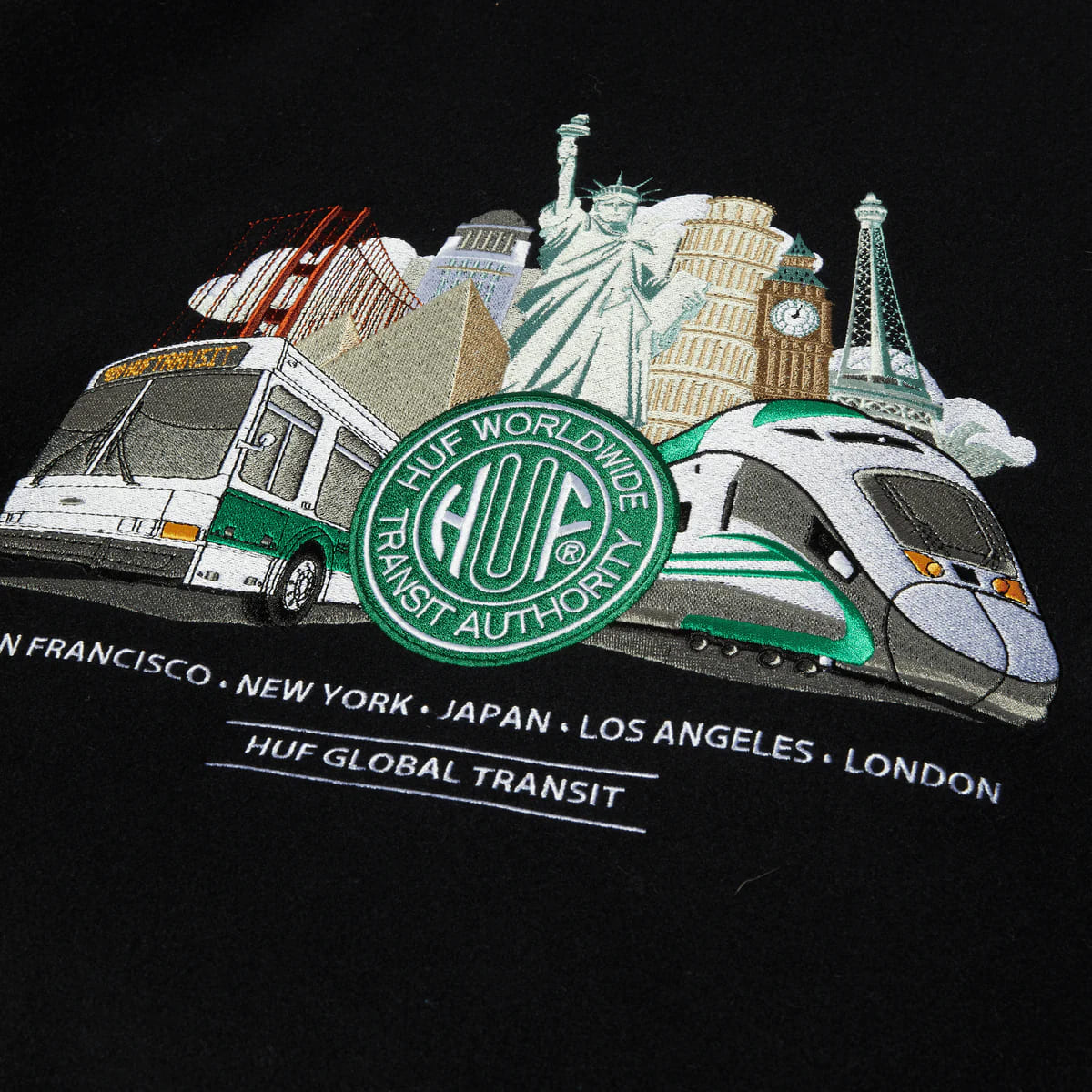 HUF - CHAQUETA GLOBAL TRANSIT VARISTY