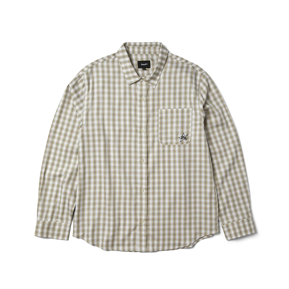 HUF - CAMISA M/L PLAID H STAR