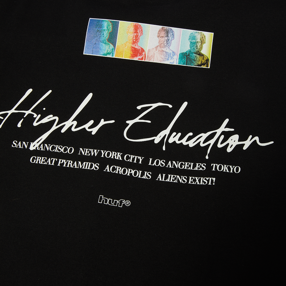 HUF - CAMISETA M/C HIGHER EDUCATION