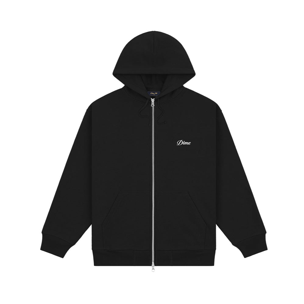 DIME - C/C CURSIVE ZIP SWEATSHIRT