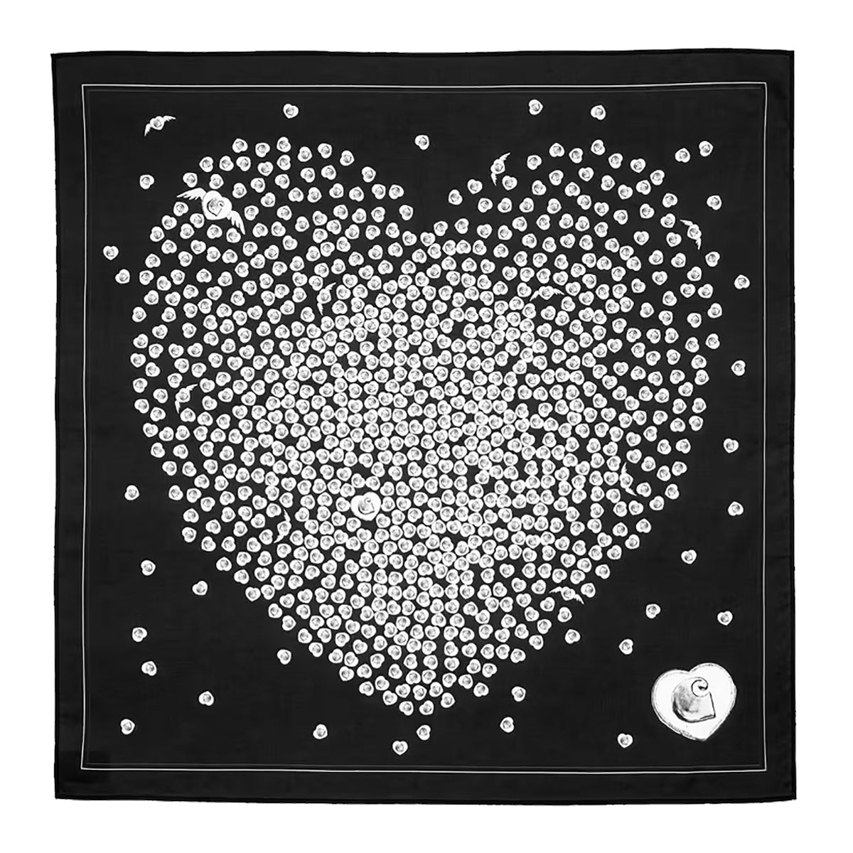 CARHARTT WIP - BANDANA HEART TO HARTT