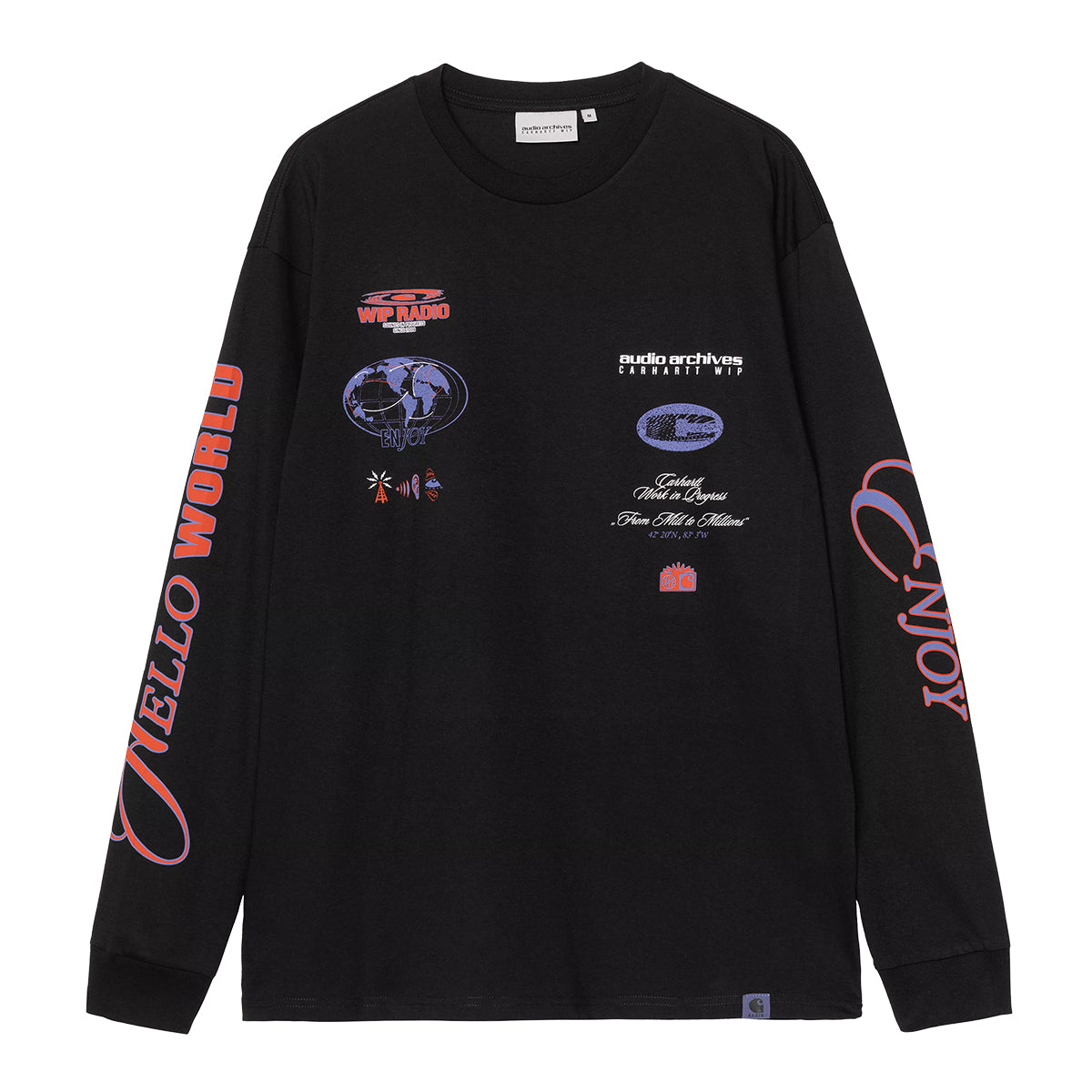 CARHARTT WIP - CAMISETA M/L AUDIO ARCHIVES WIP