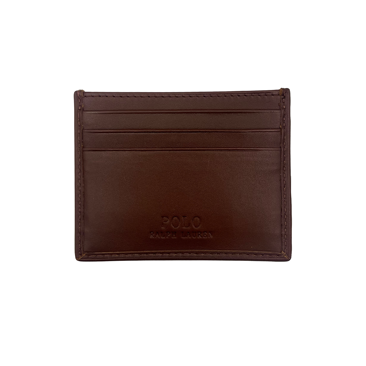 RALPH LAUREN - TARJETERO LEATHER CONCEPT CARD
