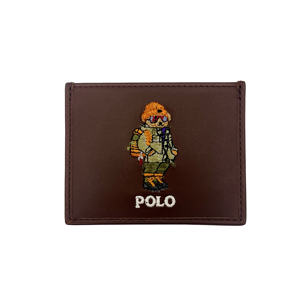 RALPH LAUREN - TARJETERO LEATHER CONCEPT CARD