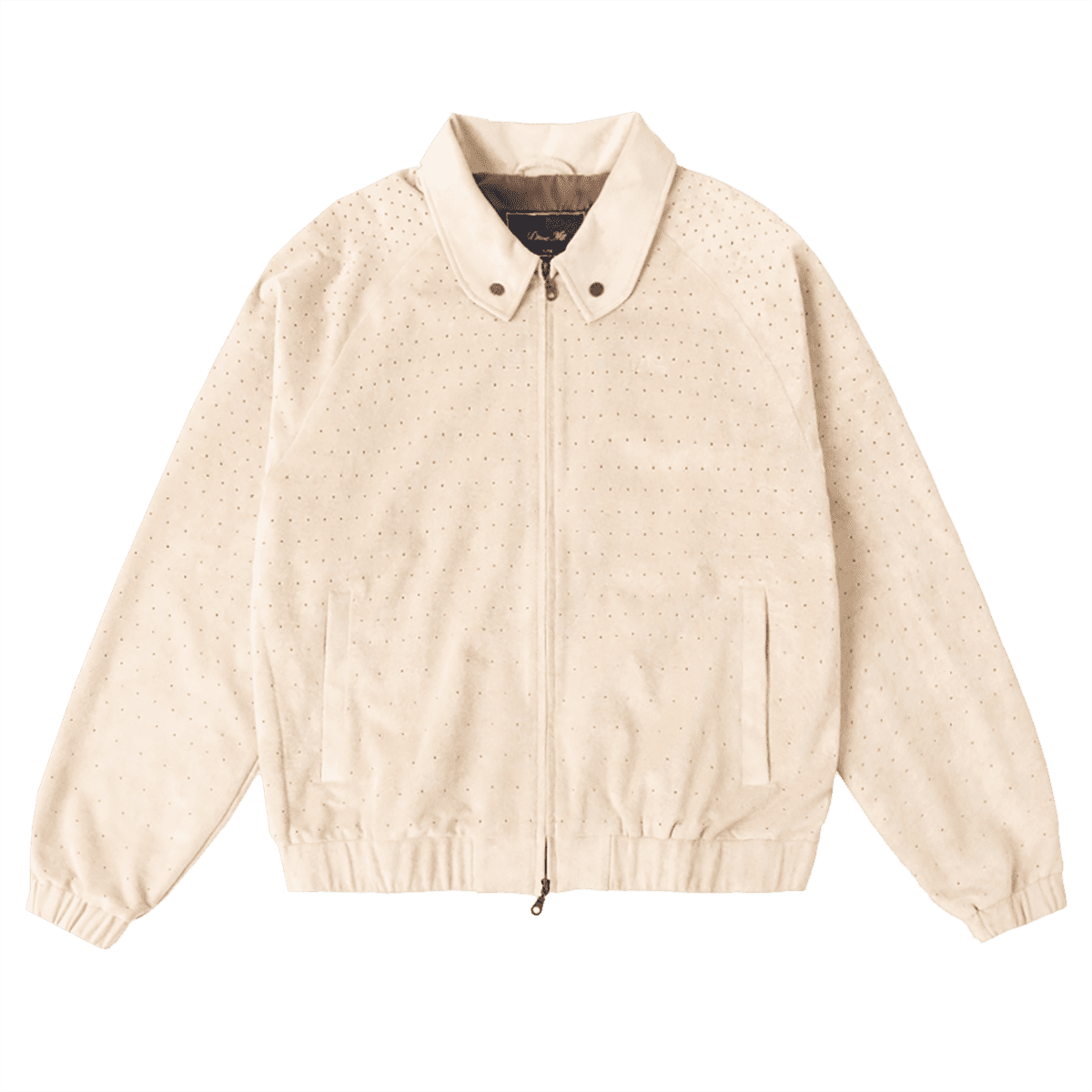 DIME - CHAQUETA PERFORATED FAUX SUEDE