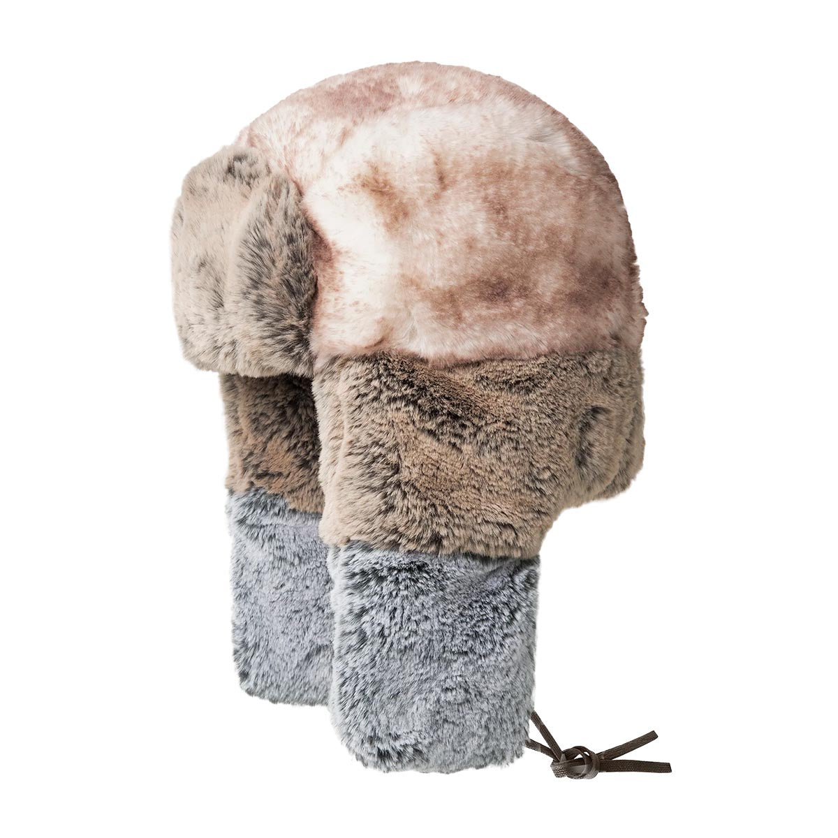 KANGOL - GORRO MULTI FAUX FUR TRAPPER