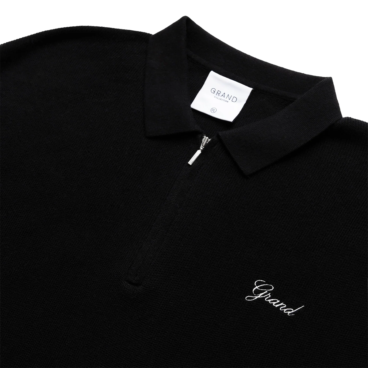 GRAND COLLECTION - POLO KNIT ZIP