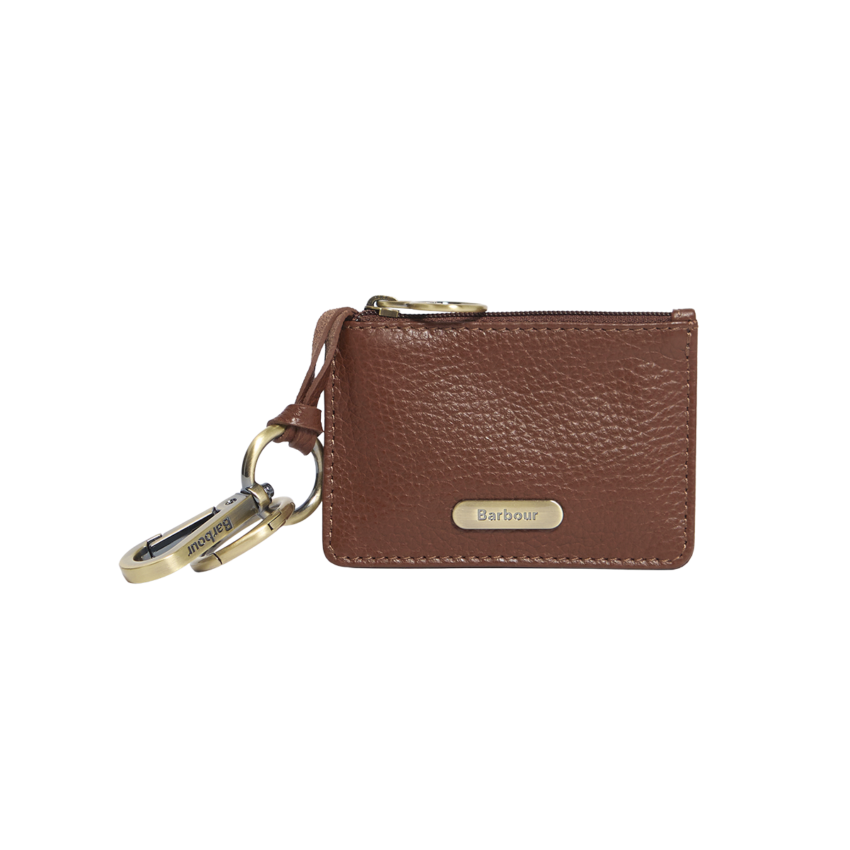BARBOUR - MONEDERO LLAVERO LEATHER