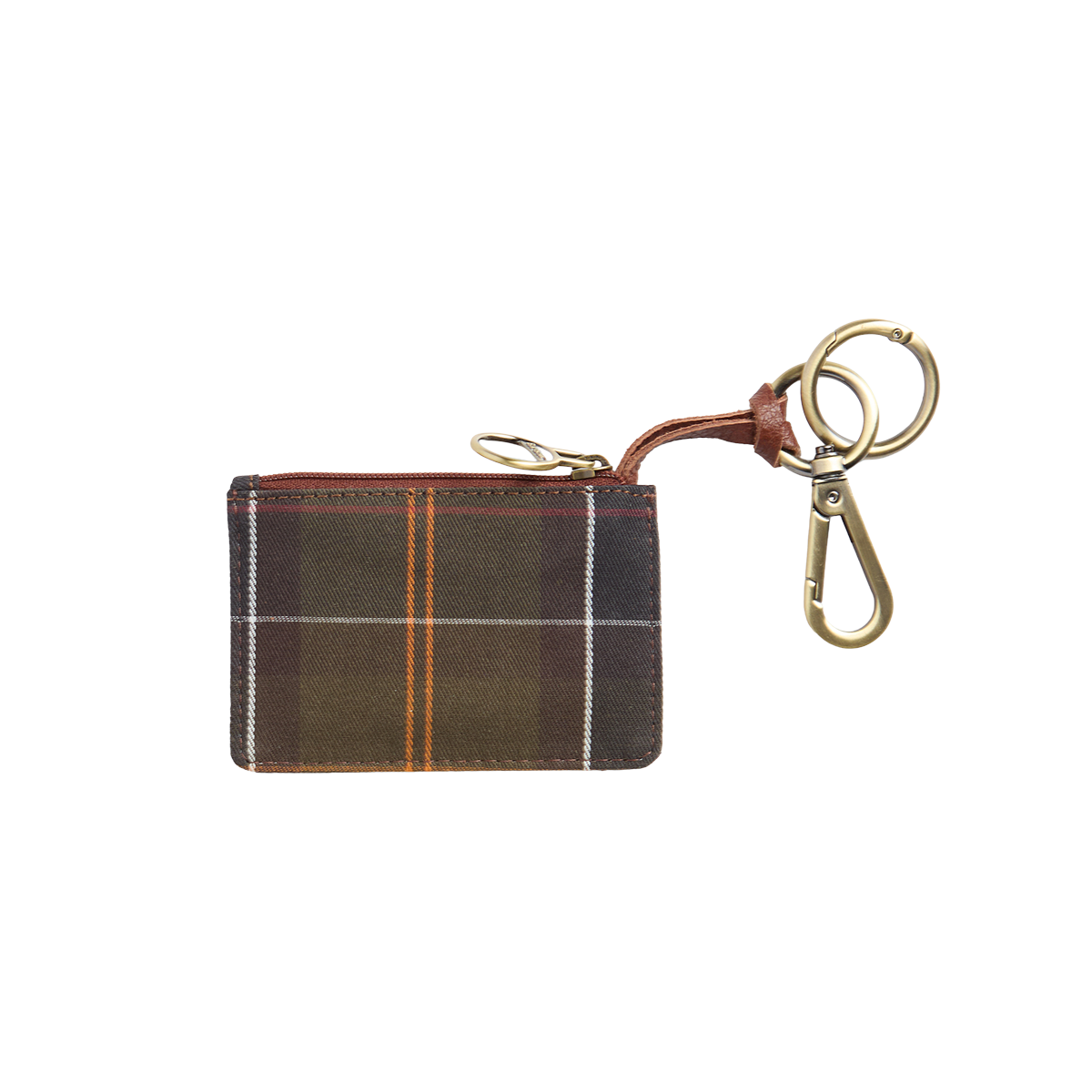 BARBOUR - MONEDERO LLAVERO LEATHER
