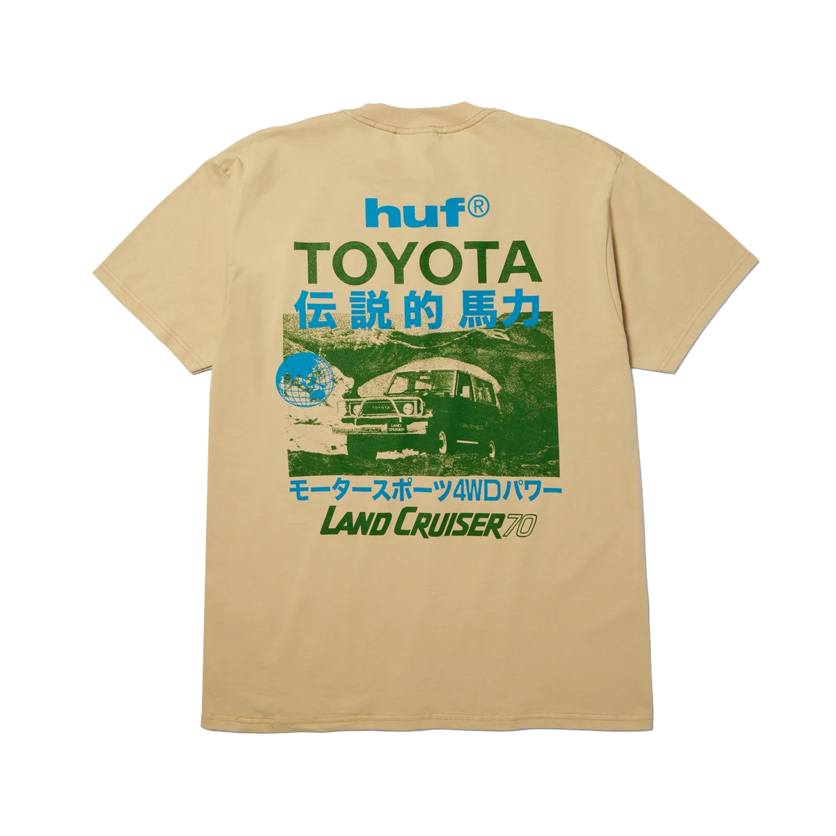 HUF X LAND CRUISER - CAMISETA M/C 70