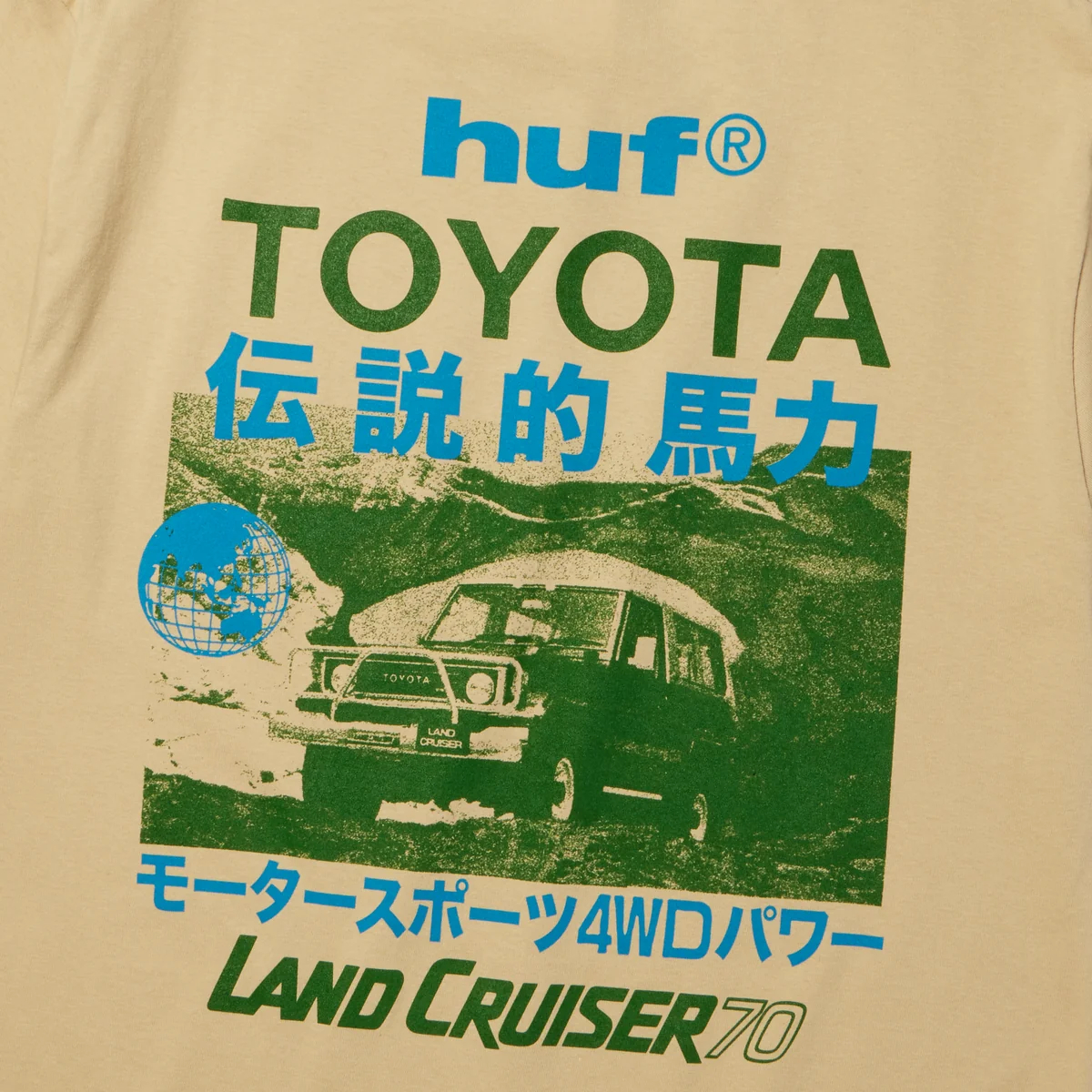 HUF X LAND CRUISER - CAMISETA M/C 70