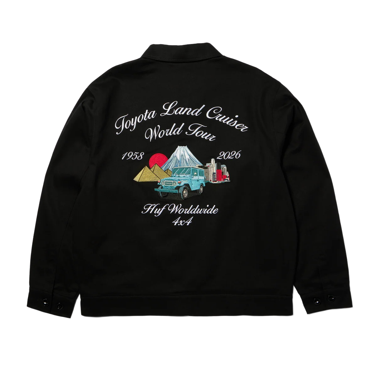 HUF X LAND CRUISER - CHAQUETA  WORLD TOUR