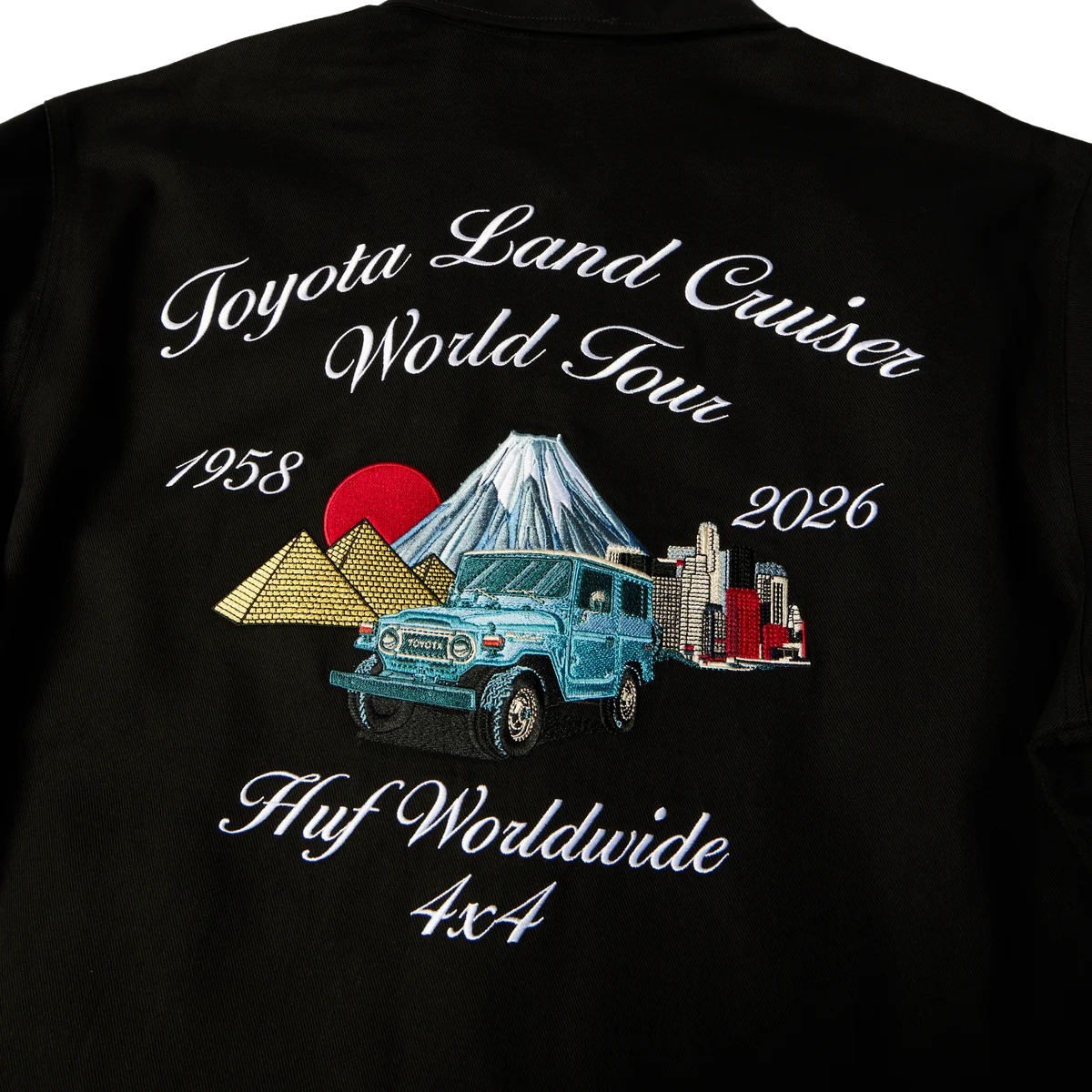 HUF X LAND CRUISER - CHAQUETA  WORLD TOUR