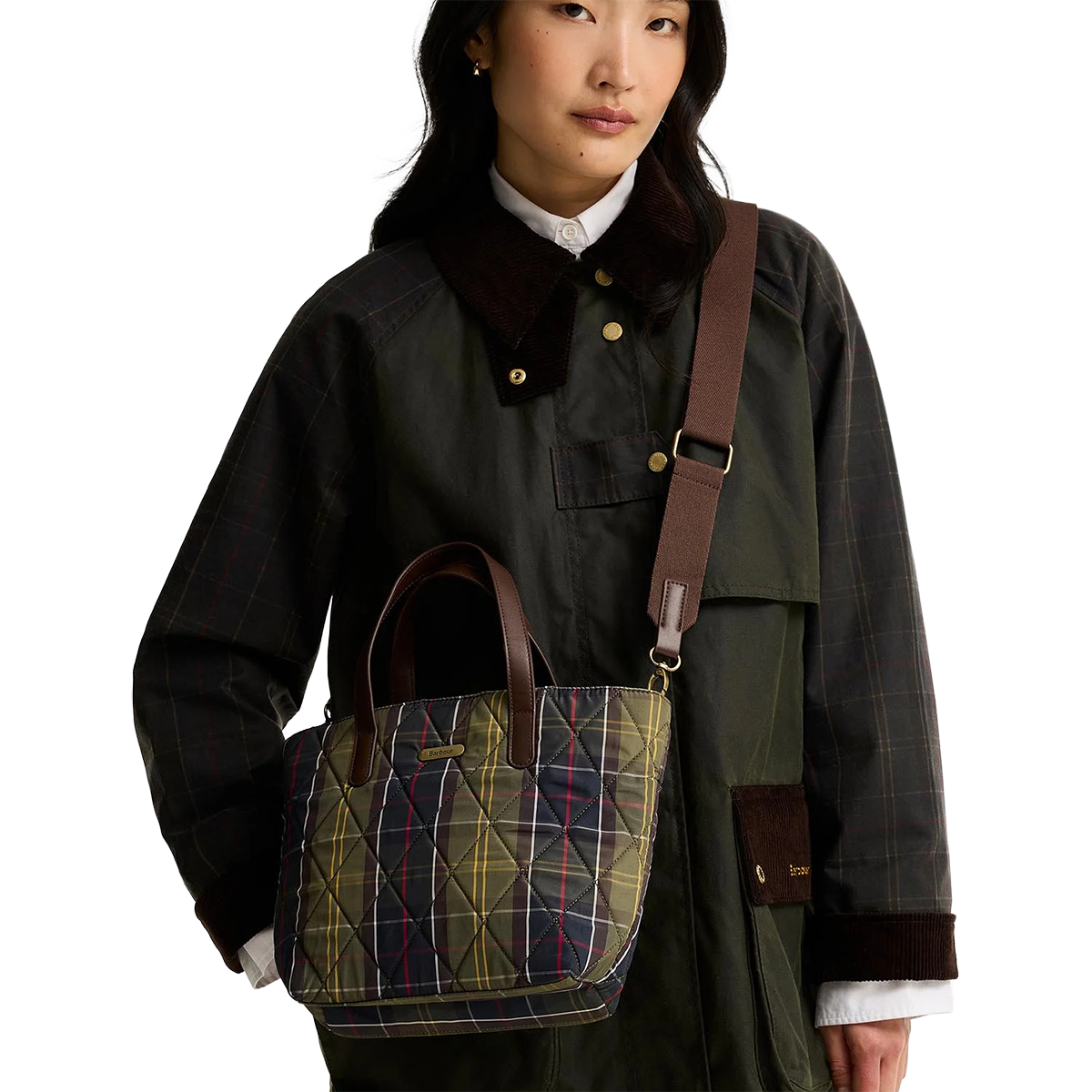 BARBOUR - BOLSA TOTE MINI QUILTED