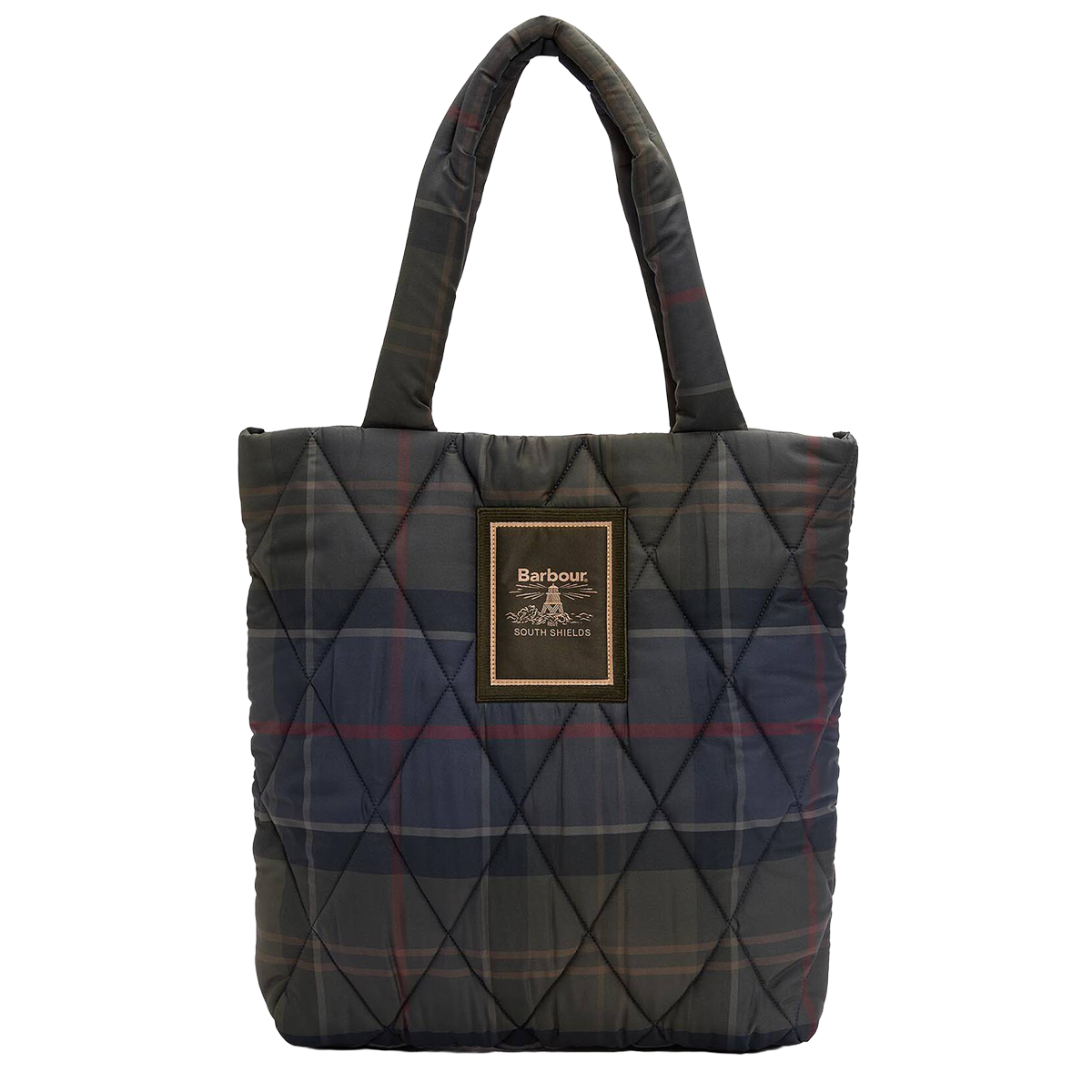 BARBOUR - BOLSA TOTE TARTAN ARLENE QUILTED