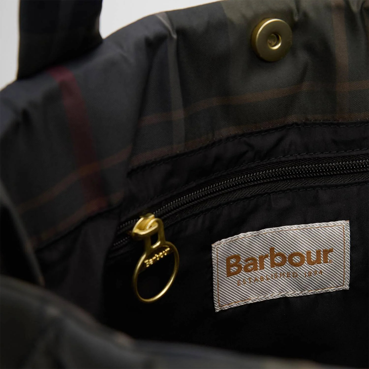 BARBOUR - BOLSA TOTE TARTAN ARLENE QUILTED