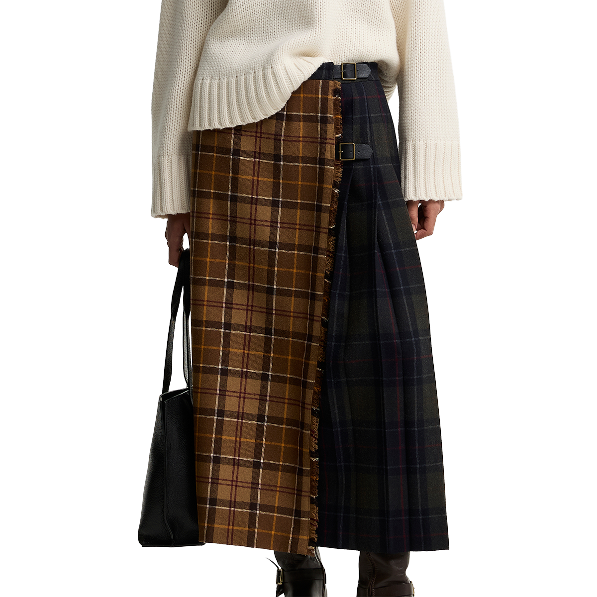 BARBOUR - FALDA HAZELWOOD MIDI