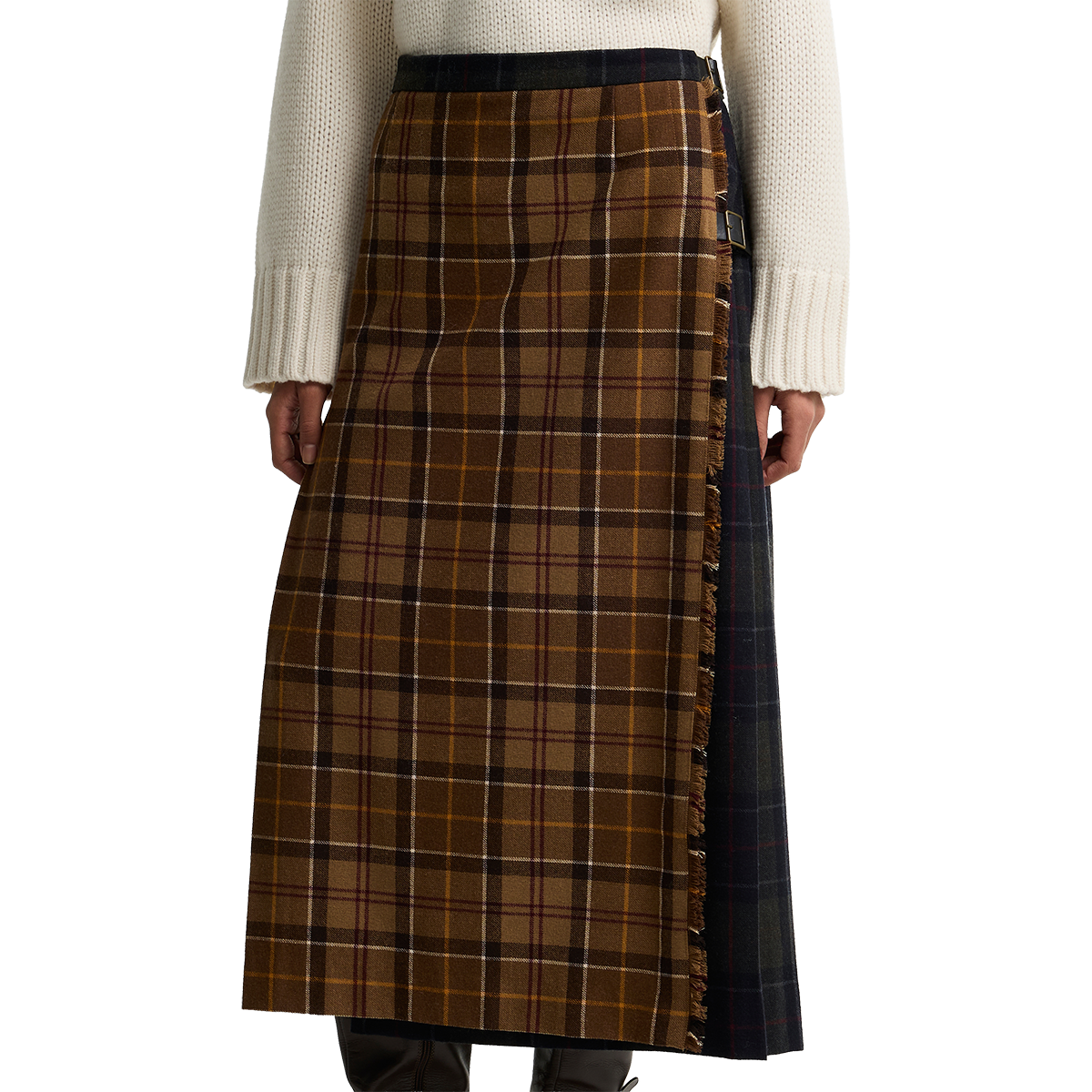 BARBOUR - FALDA HAZELWOOD MIDI