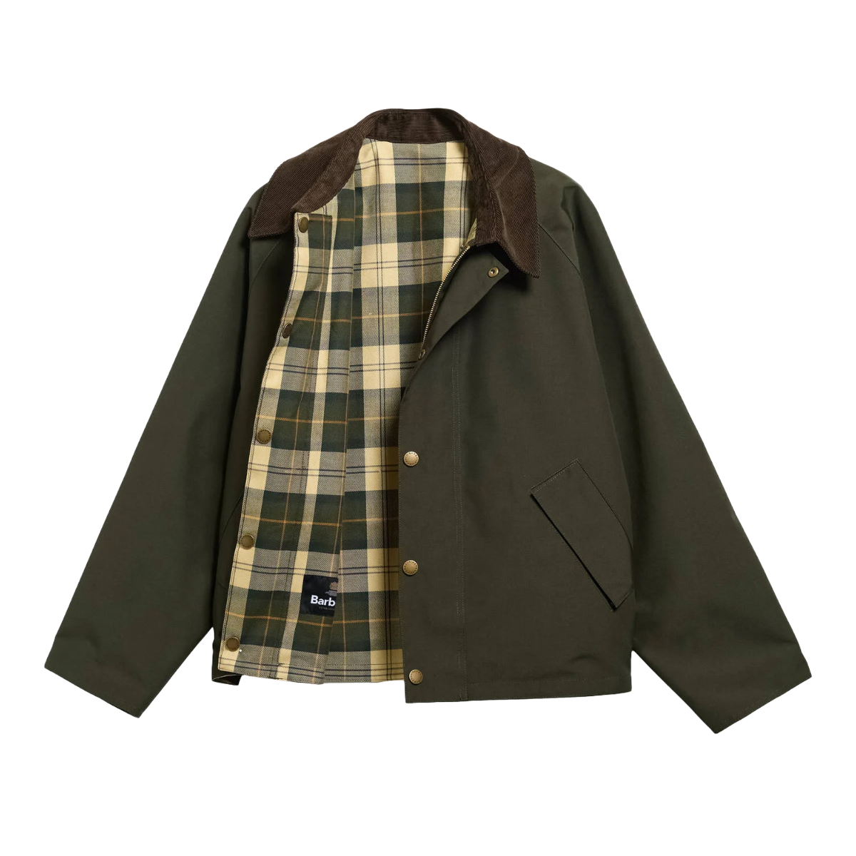 BARBOUR - CHAQUETA OS REVERSIBLE TRANSPORTER