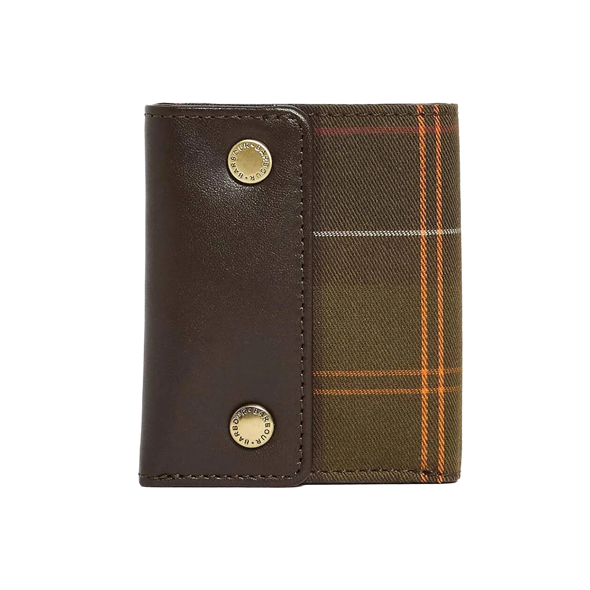 BARBOUR - CARTERA BENSILE TARTAN LEATHER