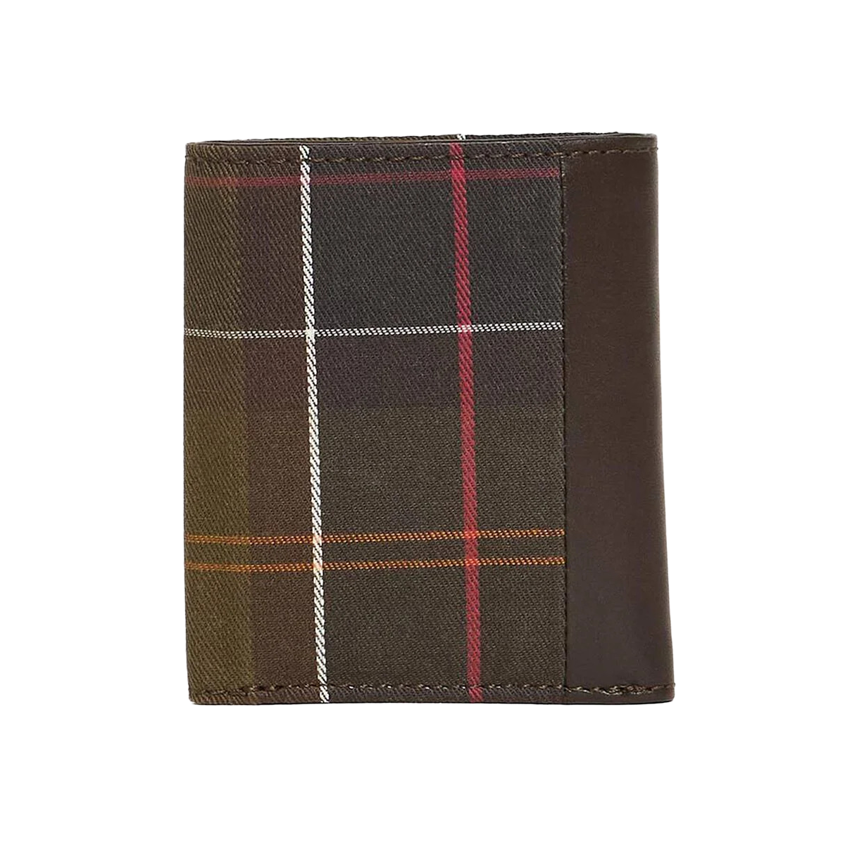BARBOUR - CARTERA BENSILE TARTAN LEATHER