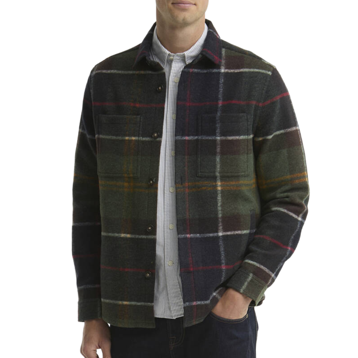 BARBOUR - SOBRECAMISA WOODLANE BRUSHED CHECK